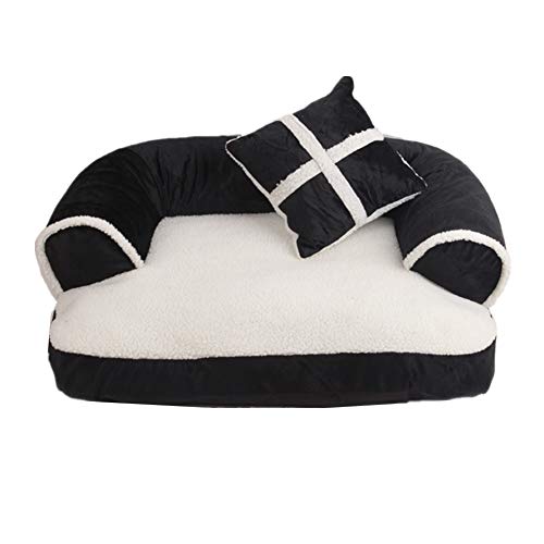 Hundehaus Für Drinnen Hundehöhle Kleine Hunde Bett Für Welpen Hunde Bett Katzen Bett Katze Betten Für Indoor Katzen Kätzchenbett Tragbares Hundebett Black von Rysmliuhan Shop