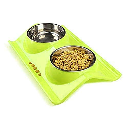 Hundenapf Futternapf Katze Futternäpfe Für Hunde Edelstahl Hundenäpfe Große Hundenapf Katzenschalen Kunststoff Katzenschüssel Set Wasser Hundenapf Green von Rysmliuhan Shop