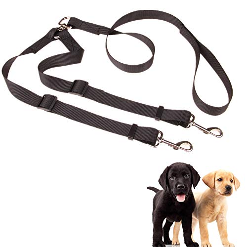 Joggingleine Hunde Katzenleine Hundeleine bequem Hundeleitensplitter Slip Lead für Hunde Reflektierende Hundeleine Hund führt Rutschseil 2-Way von Rysmliuhan Shop