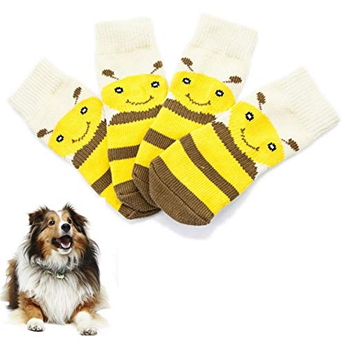 Pfotenschutz Für Hunde Wasserdicht Hundestiefel Hundeschuhe für kleine Hunde Haustierstiefel Hundesocken a,5XL von Rysmliuhan Shop