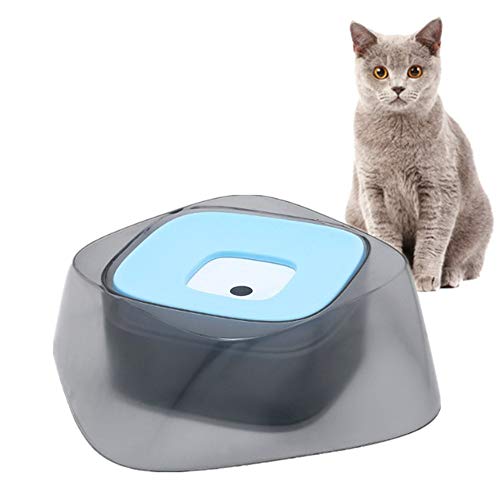 Rysmliuhan Shop Hundenapf Wassernapf Für Hunde Futternäpfe Für Hunde Wasserfontäne Cat Bowl Plastik Hundenäpfe Raised Cat Bowl Katzen-Hundetrinknapf Blue von Rysmliuhan Shop