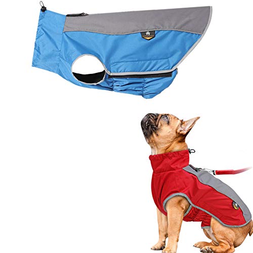 Rysmliuhan Shop Hunderegenmantel Grosse Hunde Hunde Regenmantel Wasserdicht Haustier Regenmantel Hundemäntel für mittlere Hunde Wasserdicht Großer Hund Regenmantel Blue,XXL von Rysmliuhan Shop