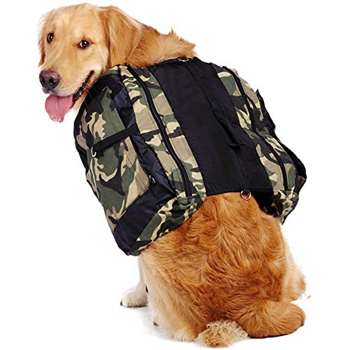 Rysmliuhan Shop Hunderucksack Hundetragetasche Haustier Rucksack Hundegeschirrtasche Dogs Self Rucksack Hundereisetasche Haustier Tasche für Hund Hundereisezubehör l von Rysmliuhan Shop