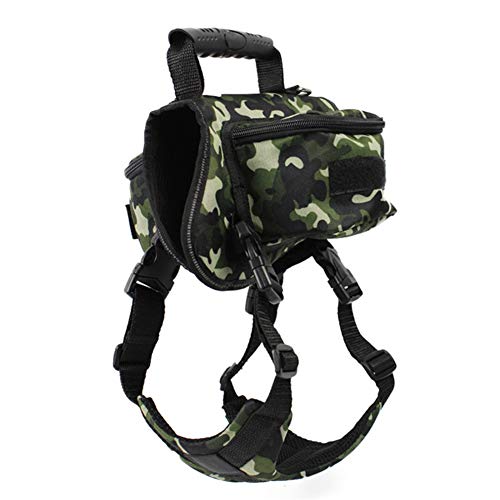 Rysmliuhan Shop Hundetasche Hundetragetasche Hunderucksack Dogs Self Rucksack Verstellbarer Hunderucksack Haustier Rucksack Hundegeschirrtasche Hundereisetasche Green,l von Rysmliuhan Shop