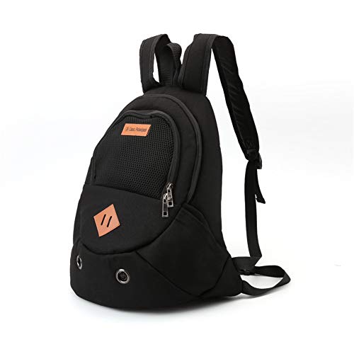 Rysmliuhan Shop Hundetragetasche Katzenrucksack Hundeträger für mittlere Hunde Tragbarer Haustierträger Welpenträger für kleine Hunde Hundereiseträger Hunderucksack Black von Rysmliuhan Shop