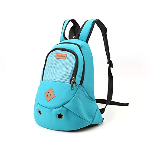 Rysmliuhan Shop Hundetragetasche Katzenrucksack Hundeträger für mittlere Hunde Tragbarer Haustierträger Welpenträger für kleine Hunde Hundereiseträger Hunderucksack Blue von Rysmliuhan Shop