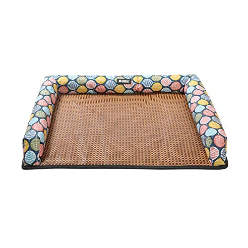 Rysmliuhan Shop Kühldecke Für Hunde Kühlmatte Für Katzen Haustier Mat Hundeauflagen-Training Kistenmatte Trainingspads Coole Matte für Hund Cooles Hundebett Small,Blue von Rysmliuhan Shop