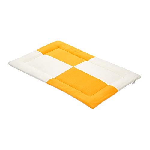 Rysmliuhan Shop Kühldecke Für Hunde Kühlmatte Für Katzen Kühlende Hundematte Hund Cool Mat Kistenmatte Pet Cooling Mat Coole Hundematte Haustier Mat Small,Yellow von Rysmliuhan Shop