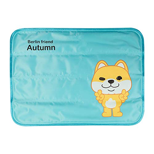 Rysmliuhan Shop Kühldecke Für Hunde Kühlmatte Hunde Trainingspads Hundematte Cooles Hundebett Coole Hundematte Kühlkissen für Hunde Coole Matte für Hund Hundekühlung Blue von Rysmliuhan Shop