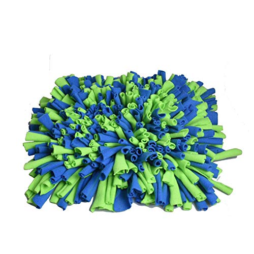 Rysmliuhan Shop Schnüffelteppich Hund Schnüffelteppich für Hunde Hund Snuffle Treat Mat Welpentraining Snuffle Mat Schnupftabakmatte Für Welpen 30-40cm von Rysmliuhan Shop