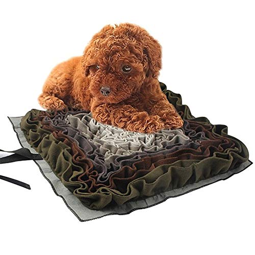 Rysmliuhan Shop Schnüffelteppich für Hunde Schnüffelteppich Hund Fütterungsmatten Für Hunde Haustier Snuffle Mat Hund interaktives Spielzeug Hundeschnüffeldecke von Rysmliuhan Shop