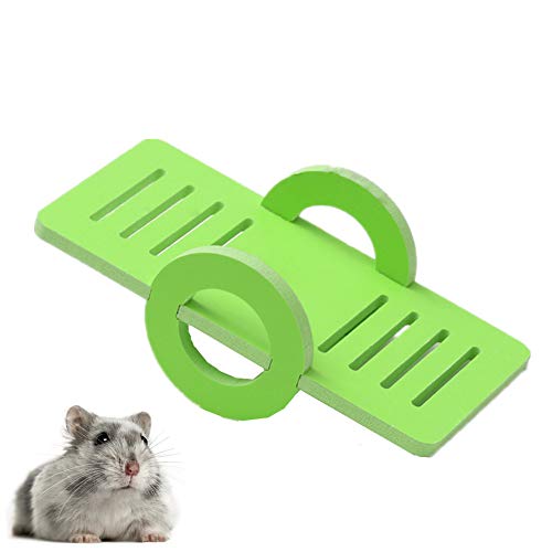 Rysmliuhan Shop Spielzeug für Hamster Hamster zubehör Hamster Hideout Kaninchen Spielzeug Hamster käfig Guinea Pig Spielzeug Hamster Klettern Spielzeug Green von Rysmliuhan Shop