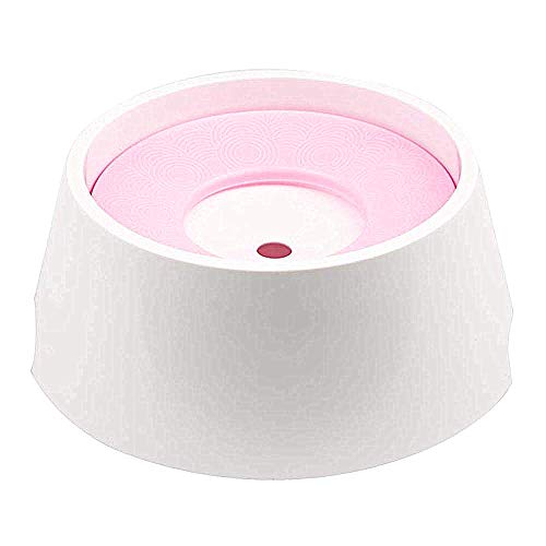 Wassernapf Katzen Futternapf Hund Große Hundenapf Katzen-Hundetrinknapf Raised Cat Bowl Wasserfontäne Cat Bowl Welpenschalen Rosa Hundenapf pink von Rysmliuhan Shop