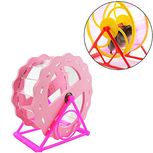 laufrad Hamster Holz laufrad Hamster Große Hamster Ball Hamster stille Rad Hamster in eine Ball Spielzeug Stille Hamster Rad Hamster 12cm,acrylicpink von Rysmliuhan Shop