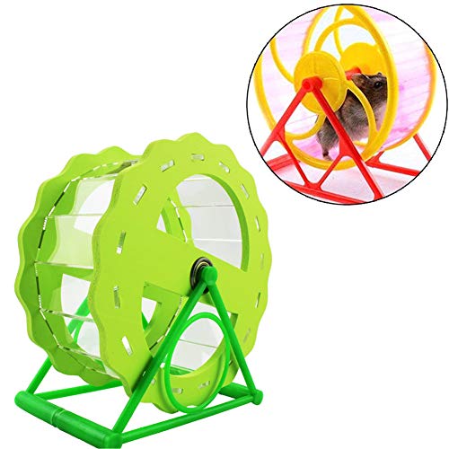 laufrad Hamster Holz laufrad Hamster Große Hamster Ball Hamster stille Rad Hamster in eine Ball Spielzeug Stille Hamster Rad Hamster 14cm,acrylicgreen von Rysmliuhan Shop