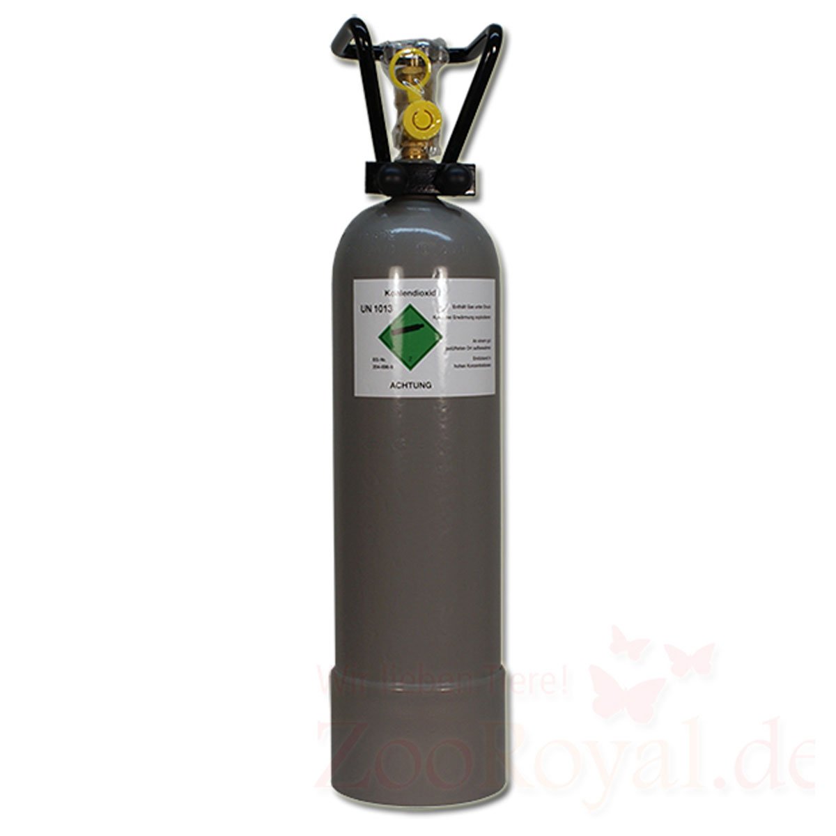 CO2 Flasche - Mehrweg-Vorratsflasche mit 2kg Füllung von S+M