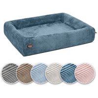 SABRO Hundebett KUDDE Cord azurblau 1,17 m, 1,5 m SABRO Hundebett KUDDE Cord azurblau 1,17 m, 1,5 m von SABRO