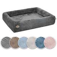 SABRO Hundebett KUDDE Cord dunkelgrau 1,17 m, 1,5 m SABRO Hundebett KUDDE Cord dunkelgrau 1,17 m, 1,5 m von SABRO