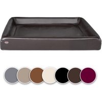 SABRO Hundebett KUDDE Kunstleder dunkelbraun 1,17 m, 1,5 m SABRO Hundebett KUDDE Kunstleder dunkelbraun 1,17 m, 1,5 m von SABRO