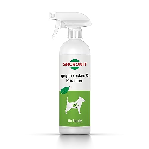SAGRONIT Zeckenspray für Hunde - Natürlicher Schutz gegen Zecken und Flöhe von SAGRONIT