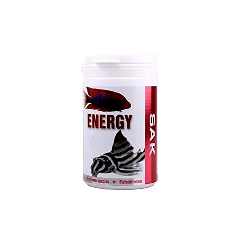 SAK Energy Granulat Größe 2 Fischfutter Proteinfutter Skalar Diskus Cichliden Meerwasser 300 ml Dose von EXOT HOBBY