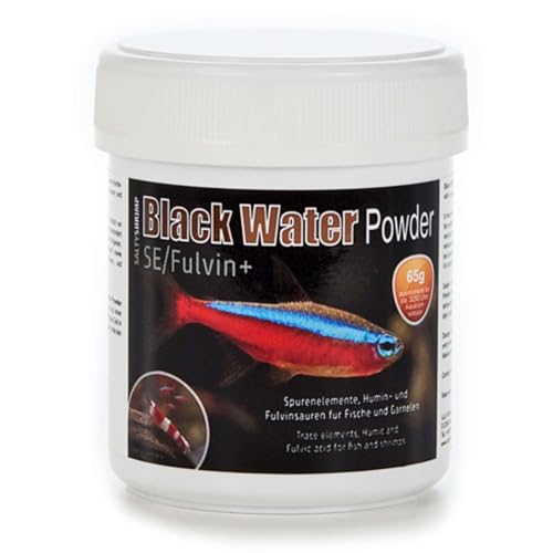 SaltyShrimp Black Water Powder SE/Fulvin+ | 65g – Mineralsalz. Mischung aus Humin- und Fulvinsäuren – schützt Immunsystem von Tieren & Wasserqualität SaltyShrimp Black Water Powder SE/Fulvin+ | 65g – Mineralsalz. Mischung aus Humin- und Fulvinsäuren – schützt Immunsystem von Tieren & Wasserqualität von SALTYSHRIMP