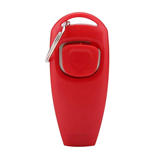 Pet Training Tools Pet Clicker Pfeife für Indoor-Training für Training Pet(red) von SALUTUYA