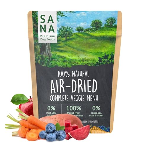 SANA Premium Dog Foods I Trockenbarf I Trocken Menü Veggie I 1-4 kg (1000g) von SANA Premium Dog Foods