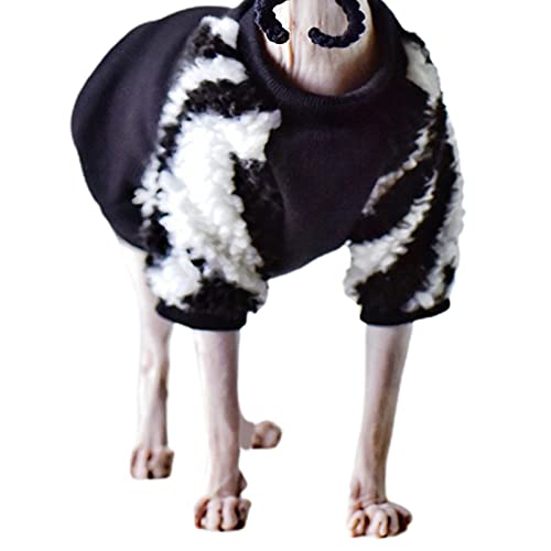 SANWOOD Pet Cat Sweatshirt Warm Clothes,Pet Pullover Devil Appearance Cosplay Skin-friendly Pet Cats Sweatshirt Costume for Winter - Black XS von SANWOOD