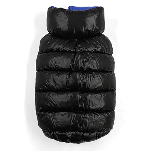 SARUEL Warme Winter-Hundekleidung,Weste,Wendbar,Hundejacke,Mantel,3-lagig,Dicke Haustierkleidung,Wasserdichtes Outfit Für Kleine Große Hunde,B,5 von SARUEL