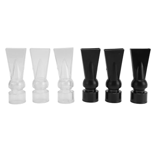 SASKATE 6pcs Long Duckbill Düsen Set, Aquarium Entendüse Set, Kunststoffe Fördern Stabil von SASKATE