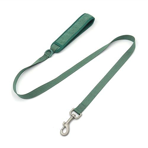 Personalisiertes Hundegeschirr Großer Hund Weich Gepolstert No Pull Harness Weste Benutzerdefiniertes Hundehalsband und Leine Set Luxus Haustier Geschenkset (Farbe: Leine, Größe: L Halsband 48-58 cm) von SAVOMA