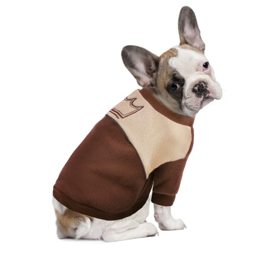 Saw-Dog Hunde-Kapuzenpullover, Kaffeebraun, Größe 2XL von SAWMONG