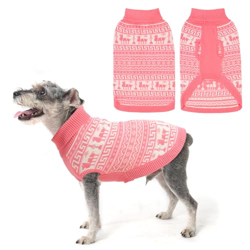 SCENEREAL Hässlicher Hundepullover für kleine, mittelgroße und große Hunde, Rosa, Größe S von SCENEREAL