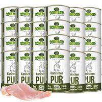 Kaninchen PUR [24 x 410g] von SCHECKER ABPACK-TEAM