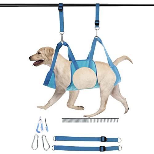 SCOOVY Hundepflege-Hängematte,Atmungsaktives und langlebiges Hundepflege-Hängemattengeschirr - Leicht zu reinigende und zu verwendende Hängematten-Rückhaltetasche für Katze und Hund von SCOOVY
