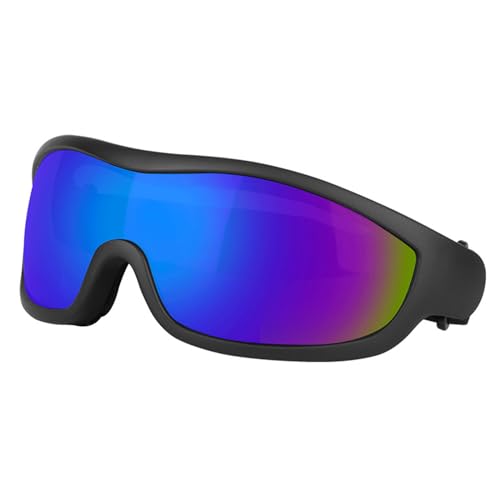 Haustier-Sonnenbrille für schwere Schneeregion mit verstellbarem Riemen, UV-Schutz, leicht zu tragen, zum Skifahren, Reisen, Größe S von SCUDGOOD