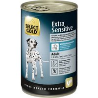 SELECT GOLD Nasfutter Hund Extra Sensitive Adult Insect 12x400 g von SELECT GOLD