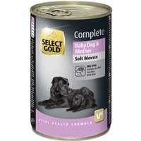 SELECT GOLD Nassfutter Hund Baby Dog & Mother Soft Mousse 12x360 g von SELECT GOLD