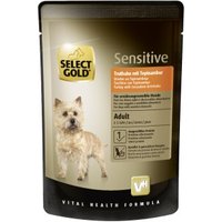 SELECT GOLD Nassfutter Hund Sensitive Adult Truthahn mit Topinambur 24x100 g von SELECT GOLD