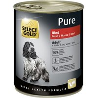 SELECT GOLD Pure Adult Rind 6x800 g von SELECT GOLD