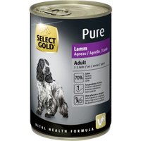SELECT GOLD Pure Adult Lamm 12x400 g von SELECT GOLD