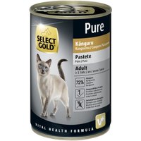 SELECT GOLD Pure Adult Paté Känguru 24x400 g von SELECT GOLD