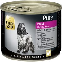 SELECT GOLD Pure Adult Pferd 12x200 g von SELECT GOLD