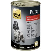 SELECT GOLD Pure Adult Rind 12x400 g von SELECT GOLD