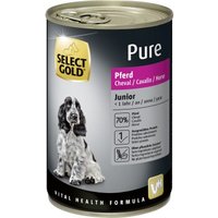 SELECT GOLD Pure Junior 100% Pferd 12x400 g von SELECT GOLD