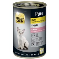 SELECT GOLD Pure Kitten Paté 6x400 g von SELECT GOLD