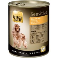 SELECT GOLD Sensitive Adult Huhn mit Reis 24x800 g von SELECT GOLD