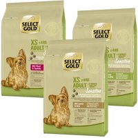 SELECT GOLD Sensitive XS Adult Probierpaket 3x1kg von SELECT GOLD