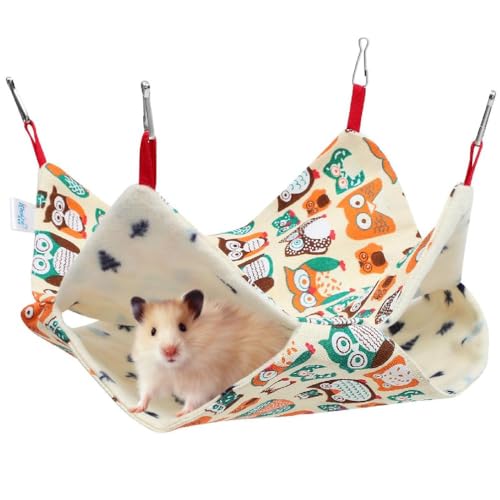 Etagenbett Schaukel Für Zucker Gleiter Eichhörnchen Etagenbett Winter Bett Käfig Zubehör Kleine Haustier Käfig Hängematte Hamster Hamster Hängematte von SELiLe